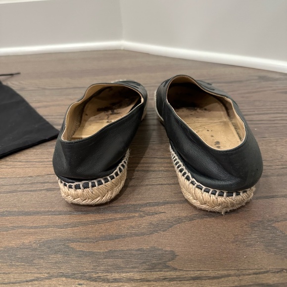 Chanel black espadrilles size 40 - with box and duster bag - Picture 5 of 7